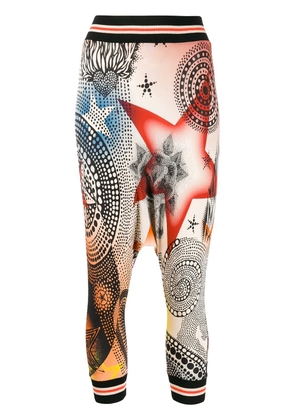 Jean Paul Gaultier Pre-Owned 2000s Drop crotch leggings - Neutrals