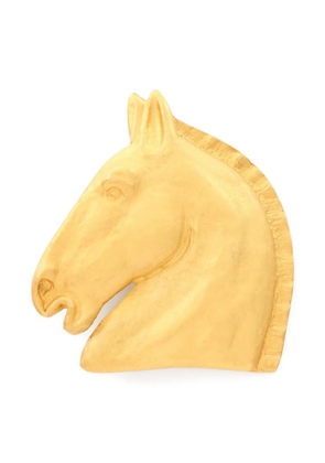 Hermès Pre-Owned 2000s hose brooch - Gold