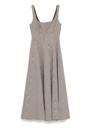 STAUD Wells dress - Brown