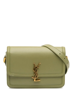 Saint Laurent Pre-Owned 2021 Medium Leather Solferino Satchel In Box crossbody bag - Green