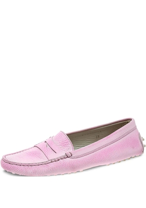 Tod's Vintage pre-owned Gommino loafers - Pink