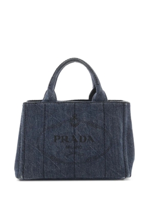 Prada Pre-Owned 2000s mini Canapa tote bag - Blue