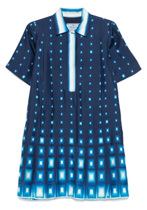 Prada Pre-Owned 2000s printed midi dress - Blue