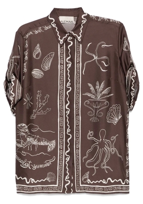 ALEMAIS Sammy shirt - Brown