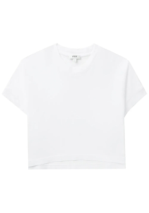 AGOLDE cropped cotton T-shirt - White