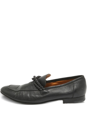 Gucci Pre-Owned leather loafers - Black