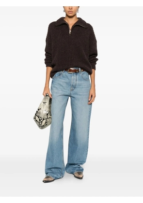 Ba&Sh Beltane zip sweater - Brown