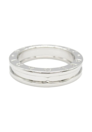 Bvlgari Pre-Owned 2010s 18K white gold B-zero1 ring - Silver