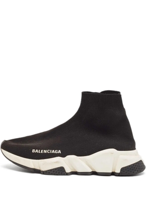 Balenciaga Pre-Owned Speed knit sock-style sneakers - Black