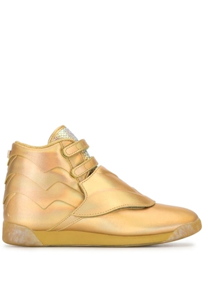 Reebok Freestyle high-top sneakers - Gold