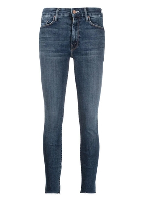 MOTHER distressed skinny jeans - Blue