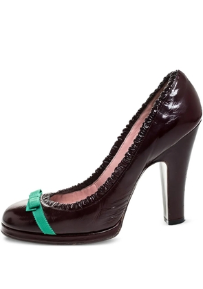 Marc Jacobs Vintage pre-owned 105mm leather pumps - Red