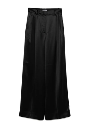 Filippa K pleated silk trousers - Black