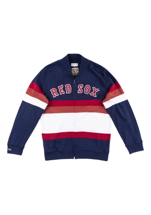 Mitchell & Ness x MLB Boston Red Sox striped zip-up sweatshirt - Blue