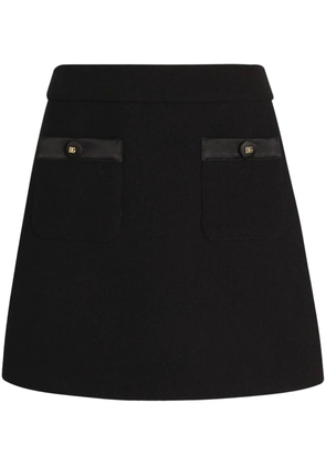 Dolce & Gabbana A-line mini skirt - Black