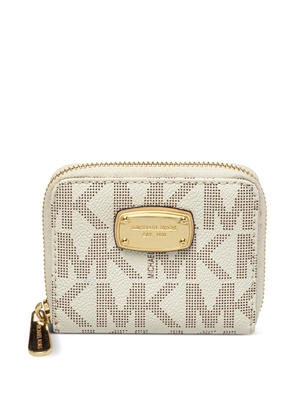 Michael Kors Vintage pre-owned logo-plaque wallet - White