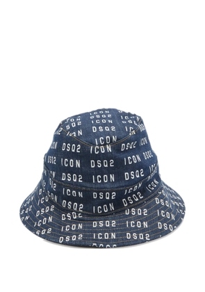 DSQUARED2 denim hat - Blue