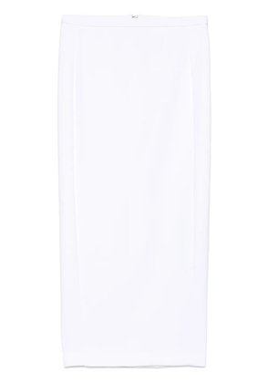Max Mara Charme midi skirt - White