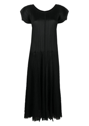 Issey Miyake Pre-Owned 2000s Pleats Please A-line dress - Black