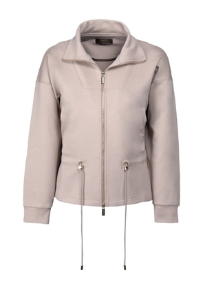 Moorer Derice zip-up sweatshirt - Neutrals