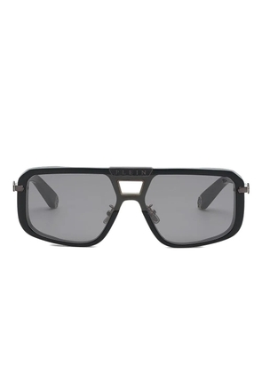 Philipp Plein Eyewear oversized-frame sunglasses - Black
