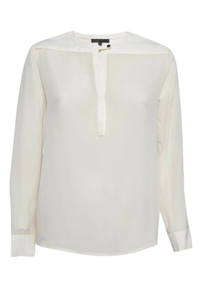 Maje pre-owned silk blouse - White