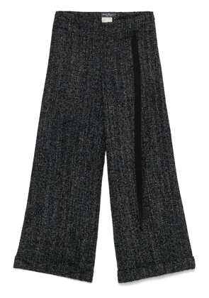 Ferragamo Pre-Owned 2000s bouclé-design trousers - Grey