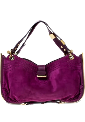 Jimmy Choo Pre-Owned Alex suede tote bag - Purple