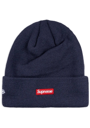 Supreme x New Era $ logo-appliqué beanie hat - Blue