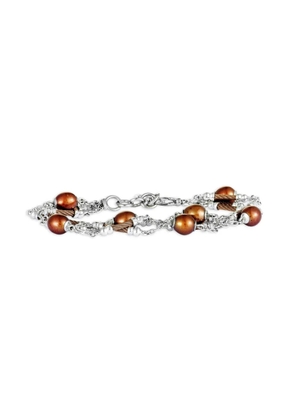 Charriol pre-owned pearl-embellished bracelet - Silver