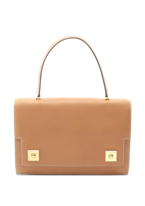 Hermès Pre-Owned 1986 gold hardware piano tote bag - Brown