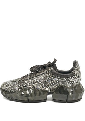 Jimmy Choo Pre-Owned Diamond sneakers - Grey