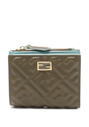 Fendi Pre-Owned 2020s small Slim Baguette wallet - Grey