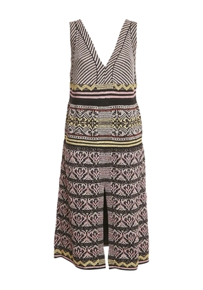 Missoni Pre-Owned 2024 patterned-jacquard dress - Brown