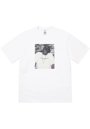 Supreme x Jordan Biggie short-sleeve T-shirt - White