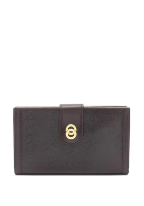 Bvlgari Pre-Owned 2010s Doppio Tondo bi-fold leather wallet - Brown
