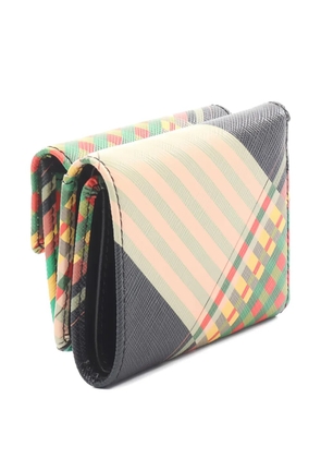 Vivienne Westwood Pre-Owned 2020s Orb-plaque flap wallet - Neutrals