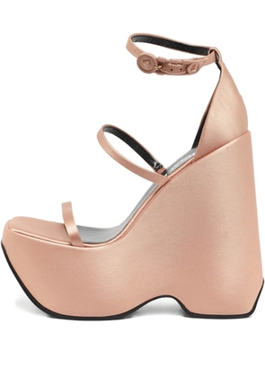 Versace Pre-Owned 150mm platform sandals - Pink