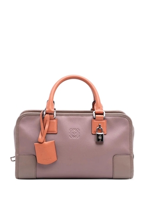 Loewe Pre-Owned 2014 Tricolor Leather Amazona 28 handbag - Pink