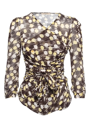 See By Chloé Vintage polka dot-print blouse - Black