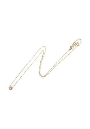Cartier 18K rose gold pink sapphire necklace