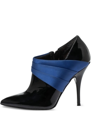 Casadei Vintage pre-owned 100mm leather pumps - Black