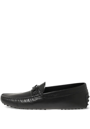 Tod's Vintage pre-owned leather loafers - Black