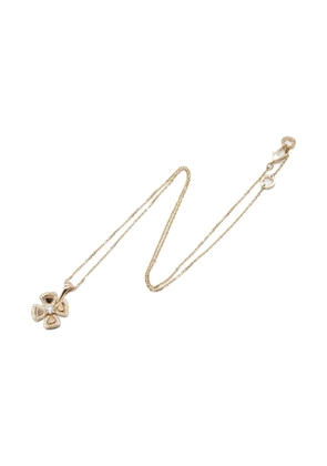 Bvlgari Pre-Owned 2010 18kt rose gold Fiorever diamond necklace - Pink