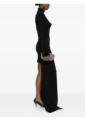 Jean Paul Gaultier embellished long dress - Black