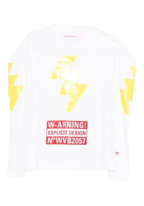 Walter Van Beirendonck 2009 Explicit hoodie - White