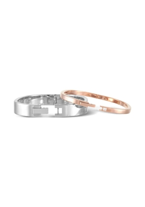 Calvin Klein Vintage two-tone design bracelet - Silver