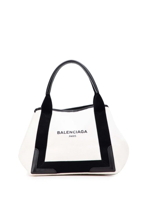Balenciaga Pre-Owned 2014 Canvas S Navy Cabas tote bag - Black