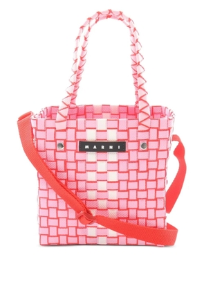 Marni Pre-Owned 2020s woven tote bag - Pink