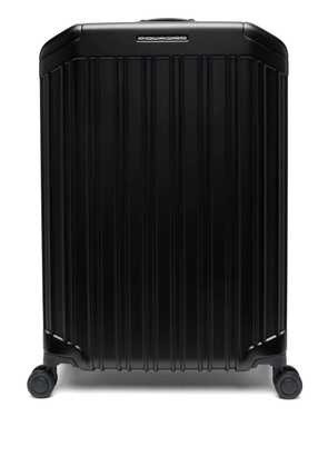 PIQUADRO hard-case rolling luggage - Black